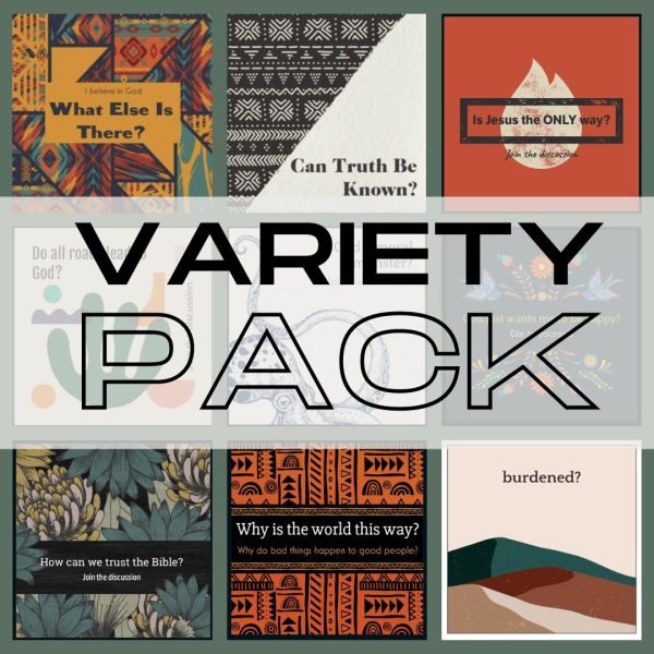 apologetics cards variety pack